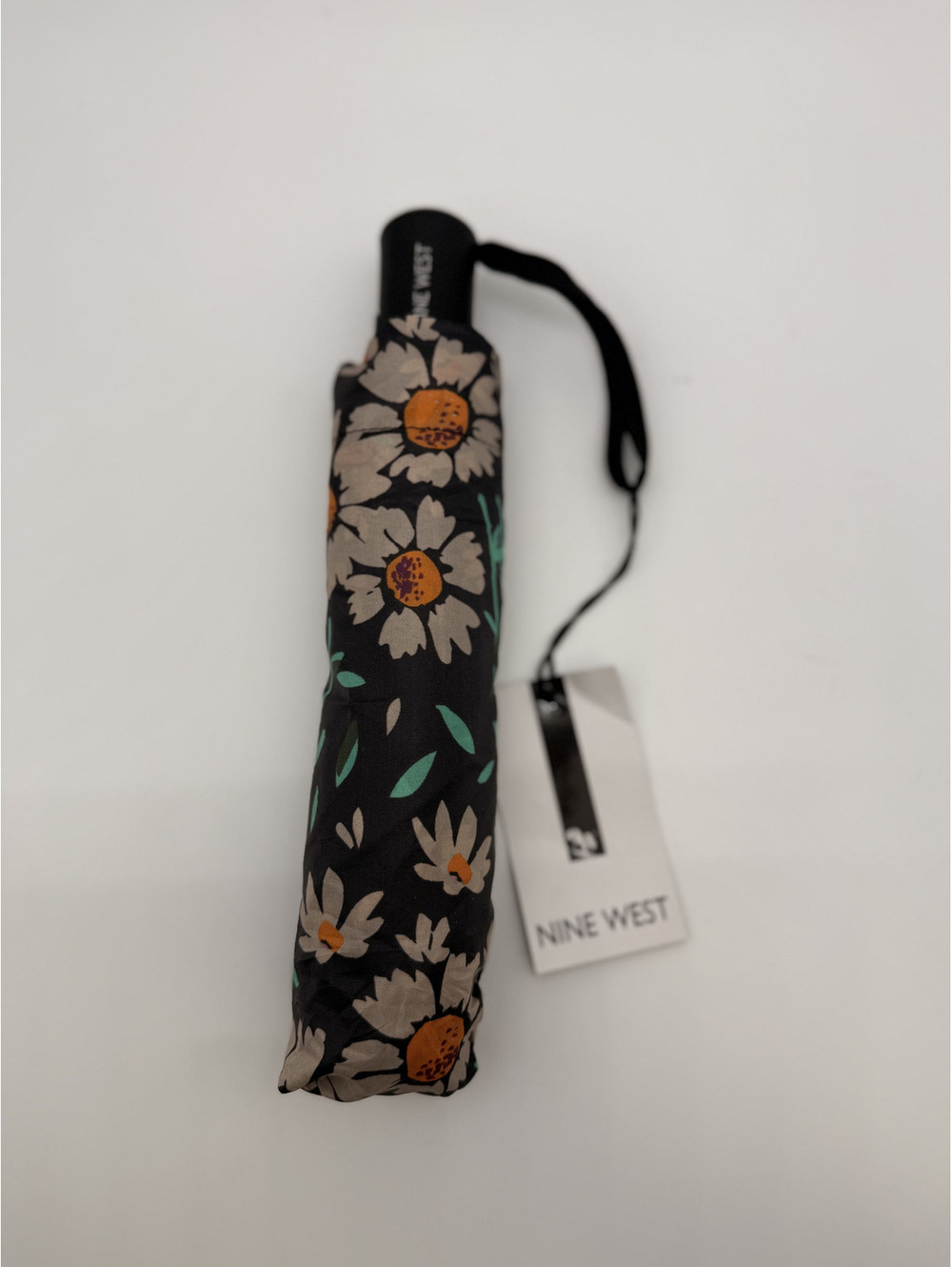 Nine West Compact Floral Print Umbrella